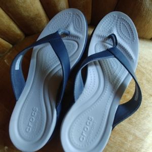 Crocs flip flops